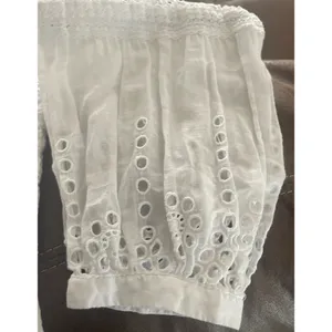 RALPH LAUREN White Cotton Voile Floral Eyelet Dress Size 10, $55, B53 thumbnail 5