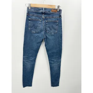 Adriano Goldschmied Jeans Women 25 Blue Farrah Skinny Ankle Medium Wash‎ Denim thumbnail 2
