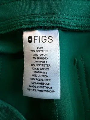 FIGS Technical Collection Scrub Jogger Pants | Women’s Sm Petite| Emerald Green thumbnail 4