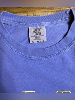 Comfort Colors Flo Blue 'Easy Tiger' Graphic Tee thumbnail 2