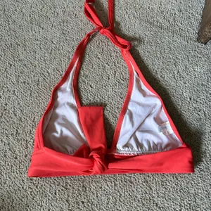 J Crew halter back bikini top red thumbnail 3