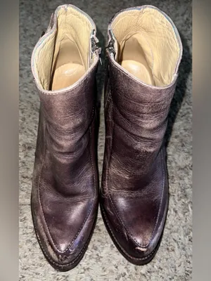 Bed Stu Isla Ankle Boot Distressed Rustic Rodeo Coastal Festival block heel W 8 thumbnail 4