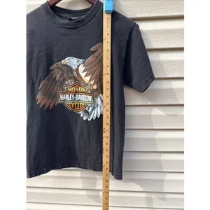 HARLEY DAVIDSON Women's Large Black Tshirt St.‎ Augustine, Florida Adamec thumbnail 5