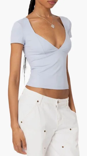 Edikted Katia V-Neck Top thumbnail 2
