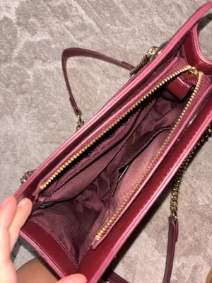 Burgundy purse thumbnail 3