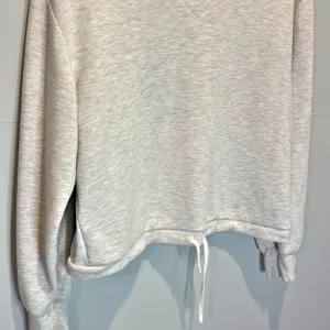 Varley Betsy Mock Neck Heather Gray Sweatshirt - size Small thumbnail 3