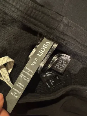 VUORICotton-Blend Sedona Sweatpants Black Size XL thumbnail 3