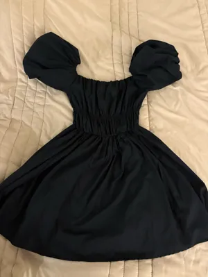 Abercrombie & Fitch Women's Black Fit and Flare Mini Dress thumbnail 1