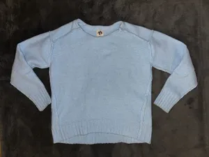 Free People Eastwood Crew Neck Tunic Sweater thumbnail 4