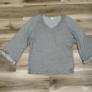 Anthropologie Postmark Avana Top Textured Women’s Medium thumbnail 2