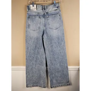 NWT KanCan Womens Vintage 90's Wide Leg Jeans‎ 3 25 thumbnail 2