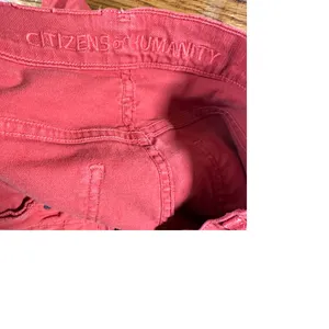 Citizens of Humanity‎ Orange Straight Leg Jeans Casual Chic Denim thumbnail 9