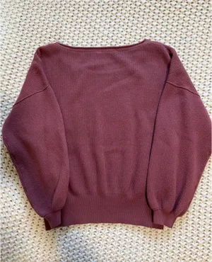 Pink Free People Sweater thumbnail 4