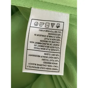 Steve Madden Strapless Mesh Corset Top Women's‎ Size Medium Green Neon Bright thumbnail 6