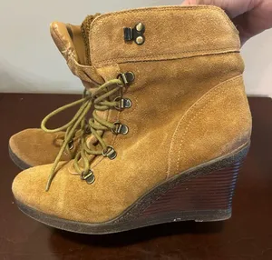 Weather Smart Women's Boots Kipper Taupe/Suede 9 thumbnail 4