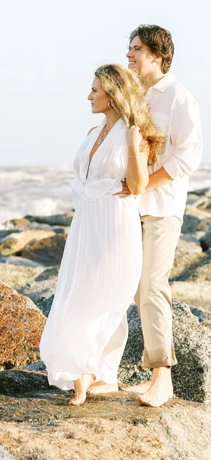Engagement White Flowy 2 Piece Set thumbnail 2