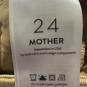 Mother High Waisted Looker Ankle Jeans Second Chance‎ Olive Khaki 24 thumbnail 7