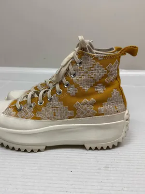 Converse Run Star Hike Platform Tonal Embroide Hi Boot, A02231C Women's Size 8.0 thumbnail 3