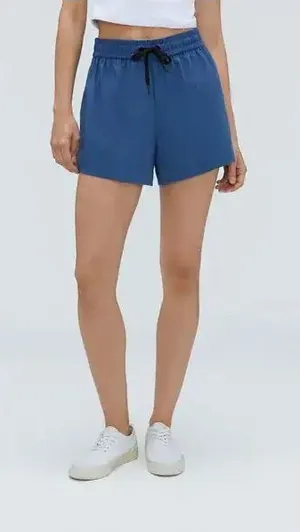 Everlane Seersucker Boxer Short – Royal Blue – S thumbnail 1