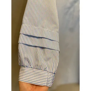 Simply Southern Blue White Striped Cover Up‎ Dress Coastal Beach Resort Tunic, M thumbnail 3