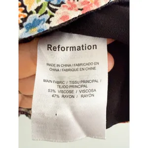 Reformation‎ | Ellora Floral Tie Strap Tank Trix Print | Sz 8 thumbnail 6