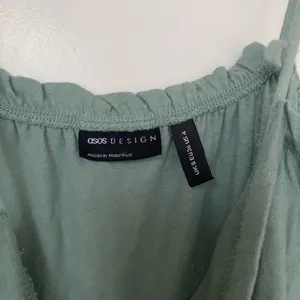 ASOS sage green ruffle sundress thumbnail 4