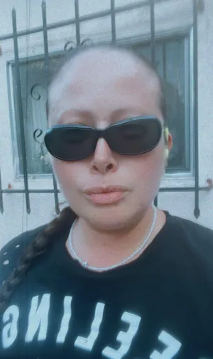 Vintage Black Oval Sunglasses thumbnail 6