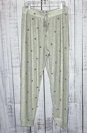 Star + Skye NWT Size 1X Gray Star Print 2 Pc. Pajama Set - Tank & Jogger Pants thumbnail 4