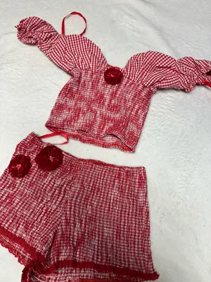 Outcast Clothing Tosca Red Gingham Set l thumbnail 3