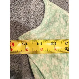 Billabong‎ Mint Green Floral Maxi Dress Boho Cottagecore Beach Sundress Medium thumbnail 16