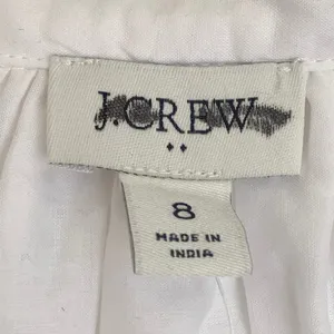NWT J. Crew Factory Eyelet Collared Mini Shirtdress in‎ White BY515 thumbnail 8
