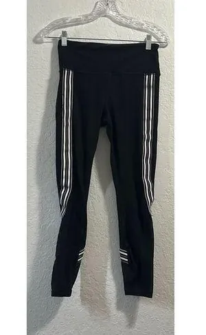 Athleta Leggings Size Pl Side Stripe 7/8 Salutation Fitness Tight W/ Mesh S thumbnail 1