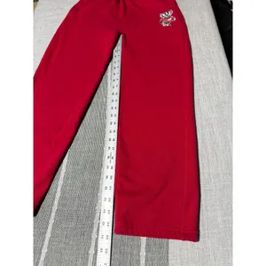 Fanatics Wisconsin Badgers Sweatpants Red Fleece Athletic‎ Pants Womens Medium thumbnail 2