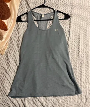 Under Armour Tank Top Racerback Blue thumbnail 1