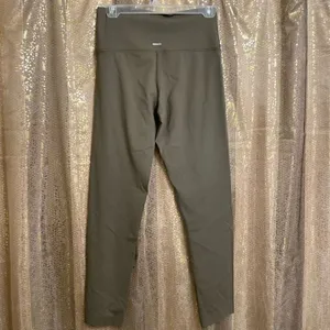 Aerie Chill Play Move Olive Green leggings, L‎ thumbnail 2