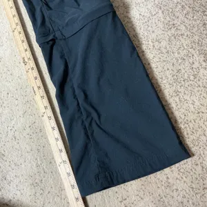 REI Sahara Convertible Hiking Pants Women 12 Black Zip Off Cargo Trail UPF 50+ thumbnail 5