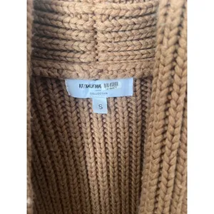 KF/KaufmanFranco‎ x RTR Camel Knit Sweater Coat Size Small Brown Chunky Cardigan thumbnail 8