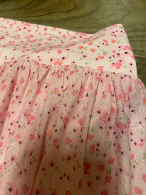 NWT! Blogilates Viral Taylor Swift Popflex Ballerina Skirt Skort Pink Floral Medium thumbnail 8