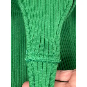 NWT Free People Intimately Ready For It Bodysuit Ribbed Knit Green Size Medium thumbnail 12