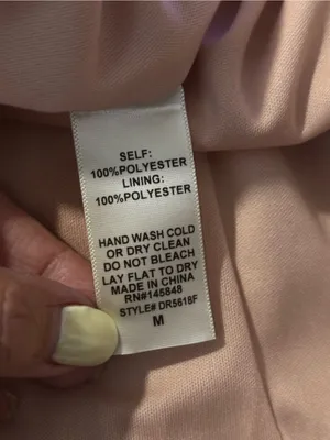 Everly for Francesca’s‎ Mauve/Rise Blush Pleated Halter Mini Dress Size M thumbnail 7