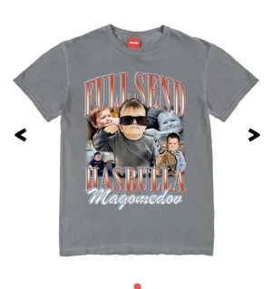 Hasbulla Vintage Tee Gray Size XL thumbnail 1