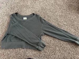 Dark Green Aerie Top thumbnail 2