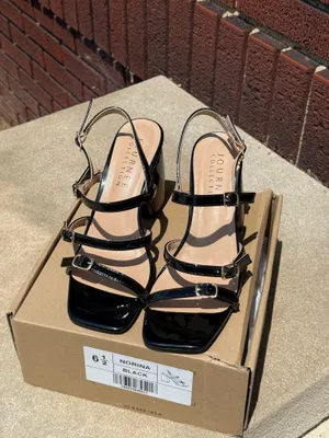 Journee Collection Block Heels thumbnail 3