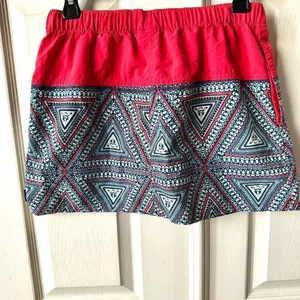 Patagonia Baggies Chevron print mini skirt thumbnail 2