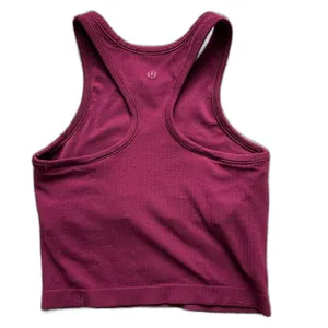 Lululemon Ebb to Street Crop Racerback Tank Top size 4 - Light Support, B/C Cup thumbnail 5