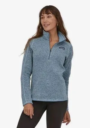 Patagonia Women's Better Sweater 1/4-Zip Fleece / Steam Blue size XS thumbnail 1