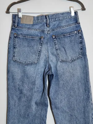 Everlane Womens Button-Fly 90s High Waist Jeans Size 27 thumbnail 5