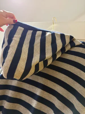 Edikted Striped Knit Hoodie thumbnail 5