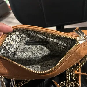Rebecca Minkoff Tan Leather Crossbody Bag thumbnail 9