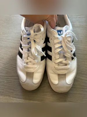 Adidas Samba OG Shoes in White/Core Black/Gum Women’s 11 thumbnail 4